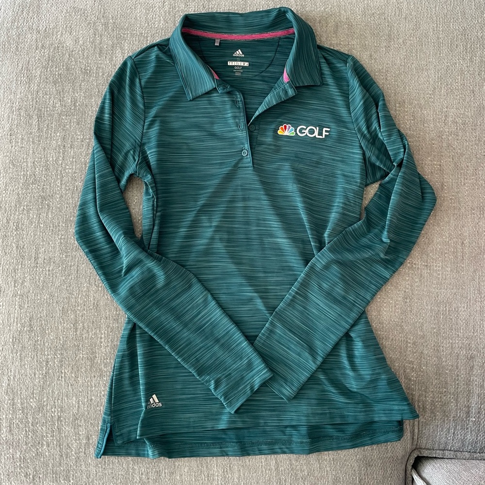 Adidas Golf Channel long sleeve polo
